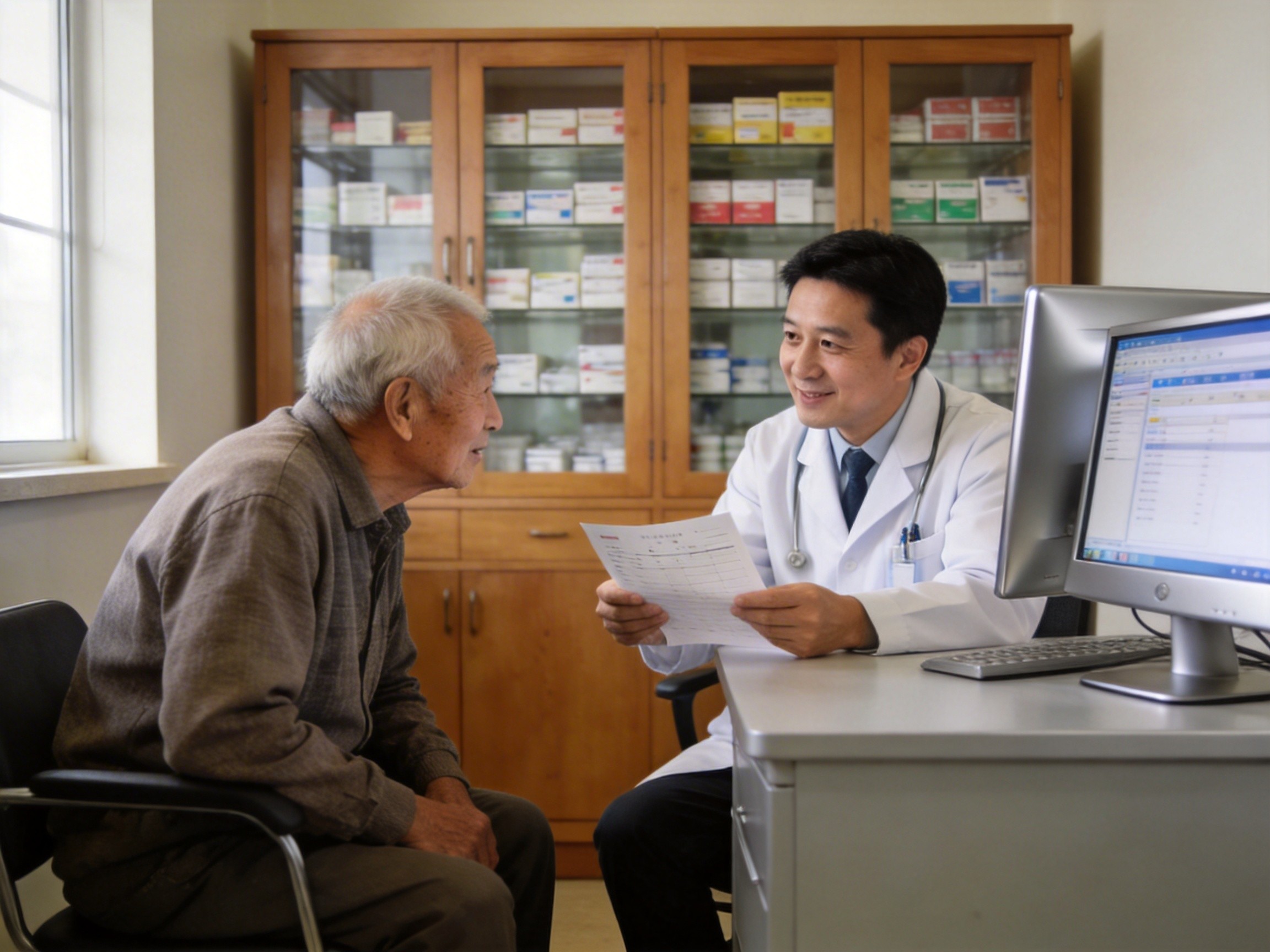 基层医生为老年患者开具长处方