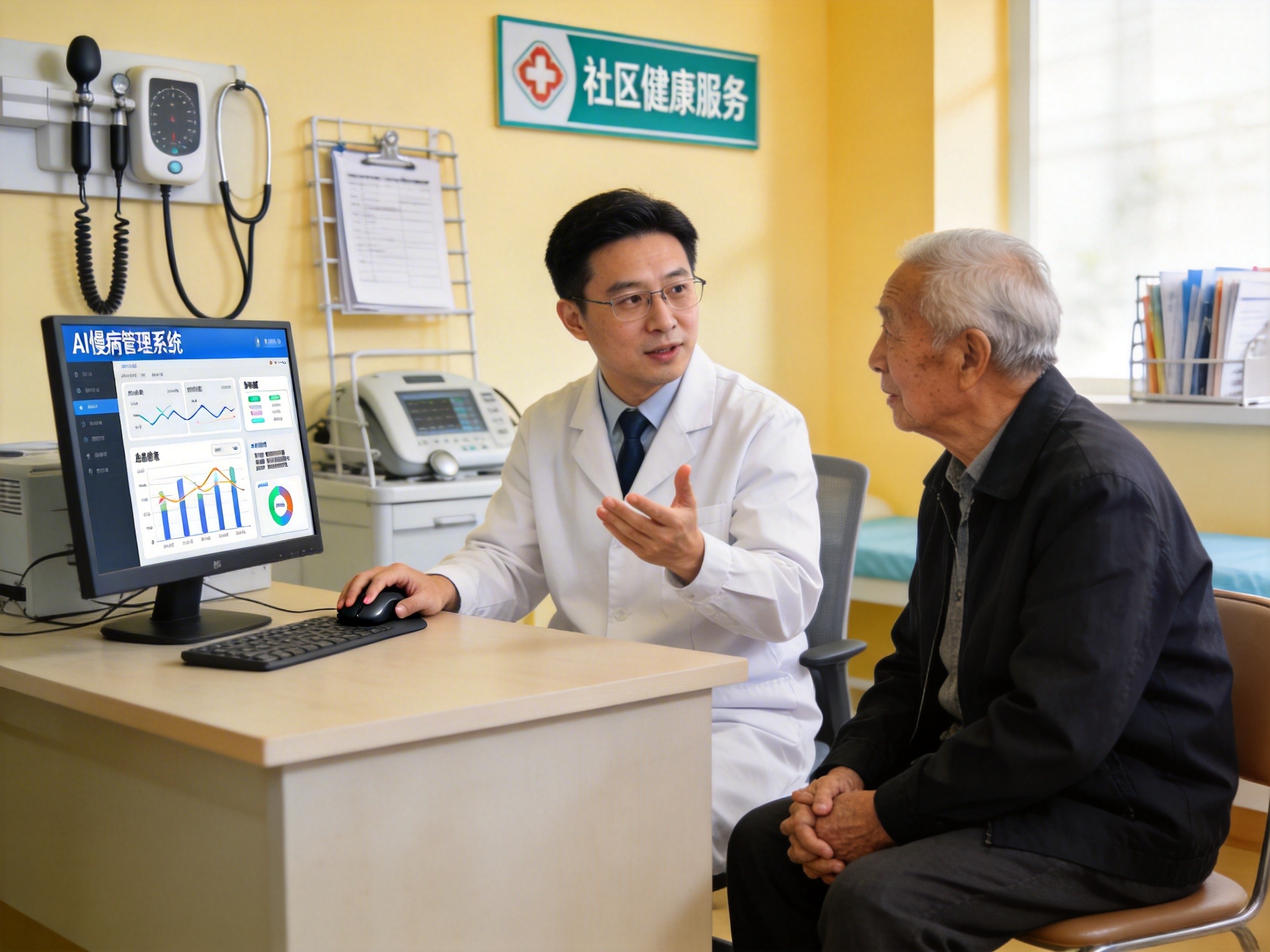 社区医生张医生：AI辅助管理500慢病患者，长处方减负增效