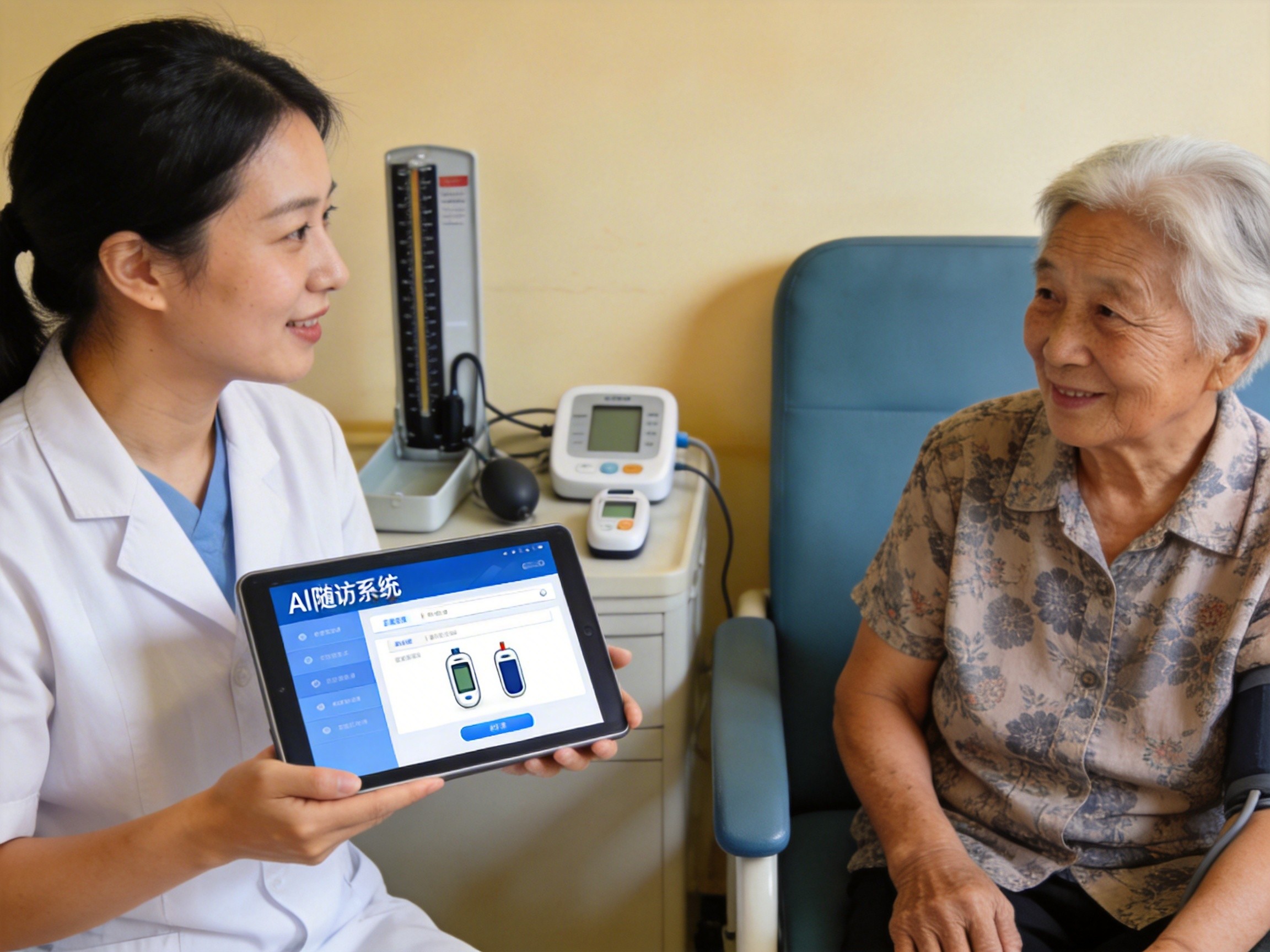 基层医生借助AI随访系统提升糖尿病患者管理效能