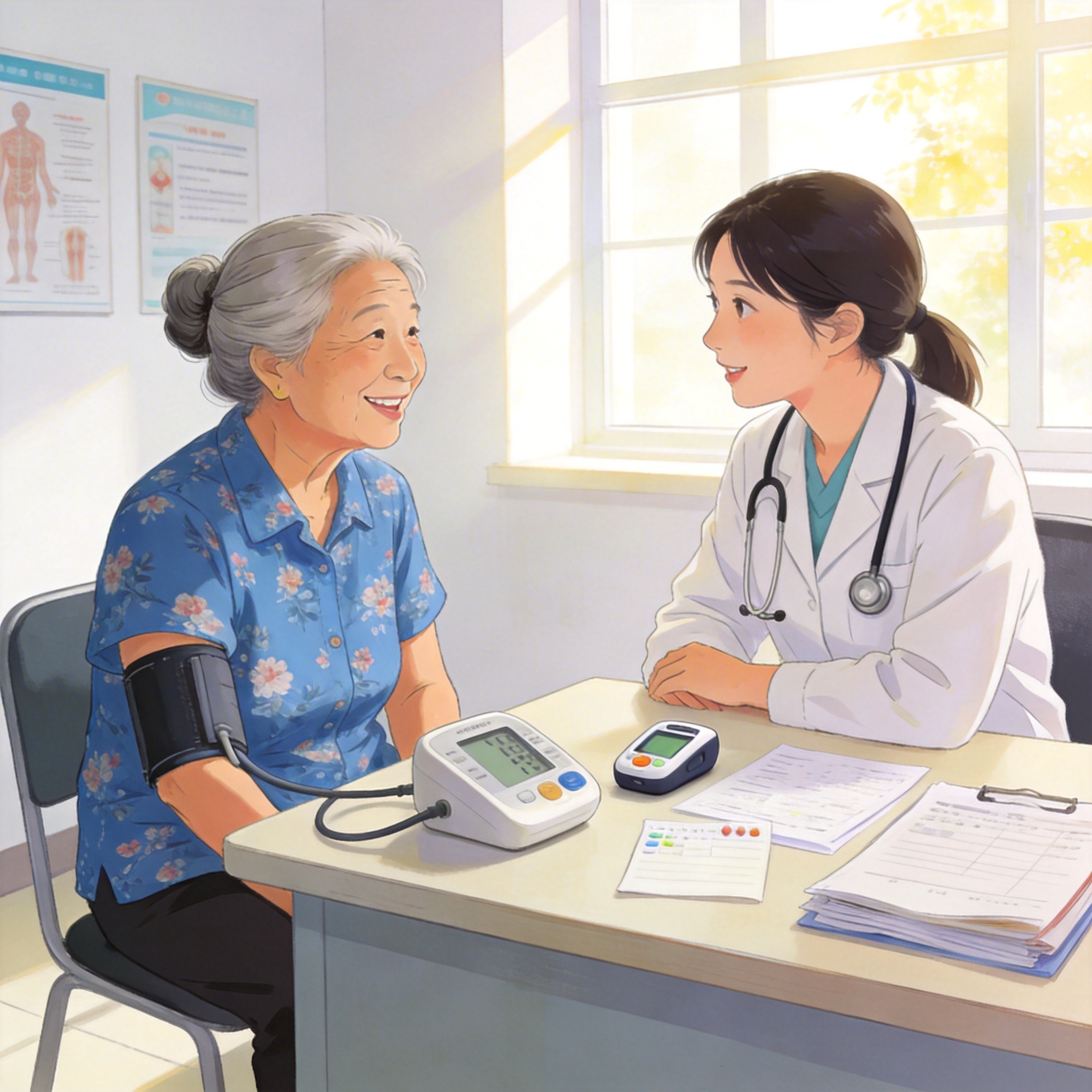 从每月跑三甲到社区轻松复诊：王阿姨的高血压管理蜕变记