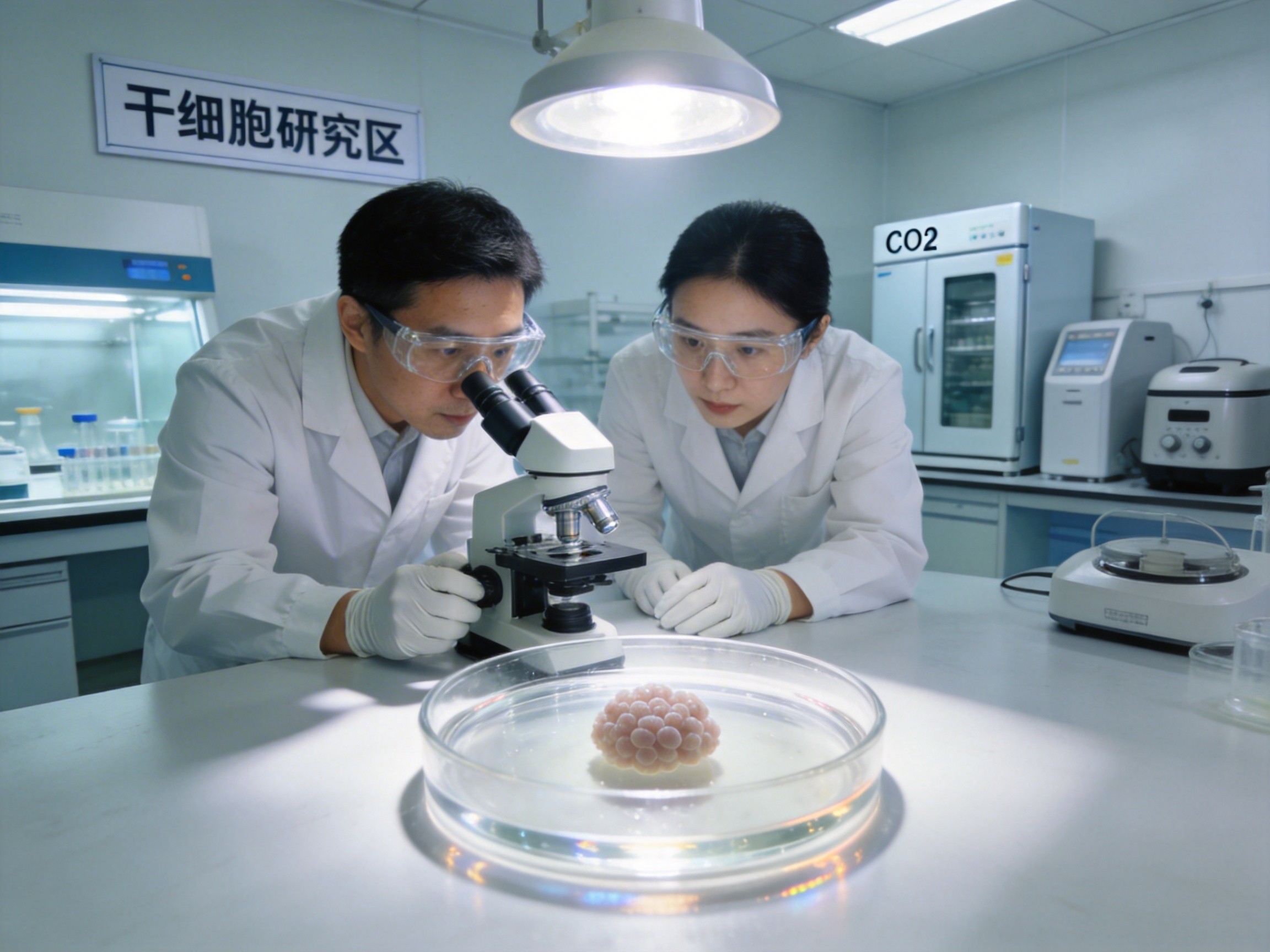 干细胞胰岛细胞观察