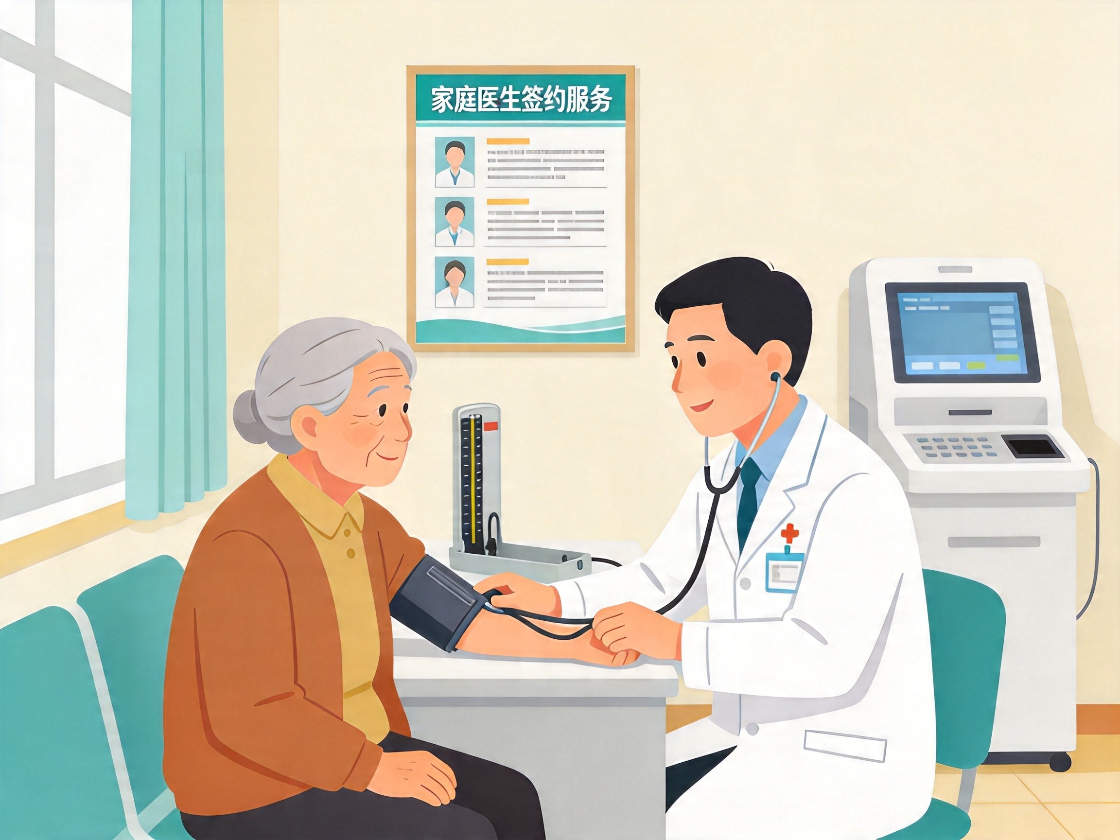 医生为患者服务