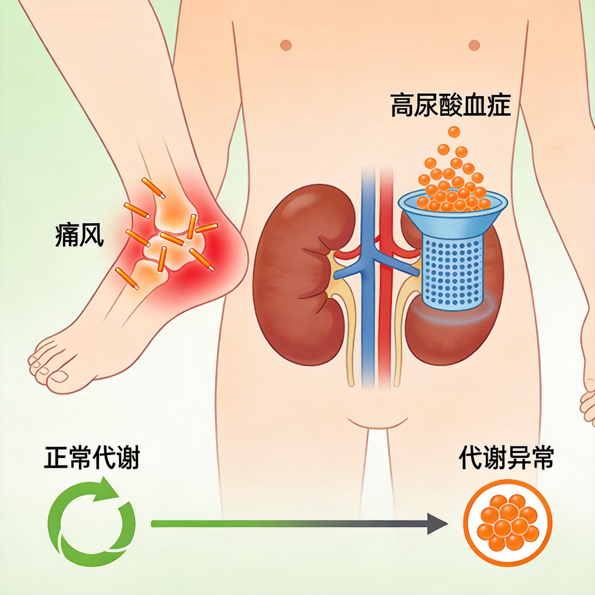 尿酸代谢与痛风