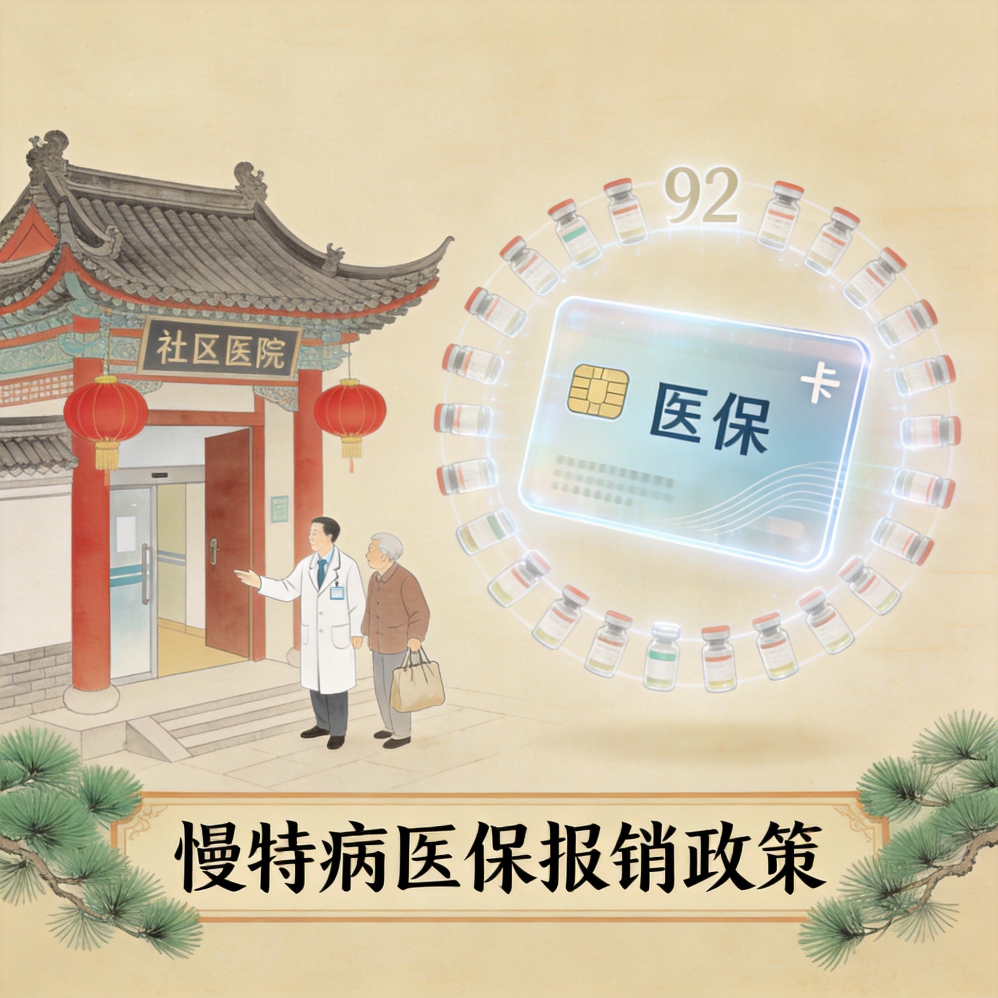 慢特病医保报销封面
