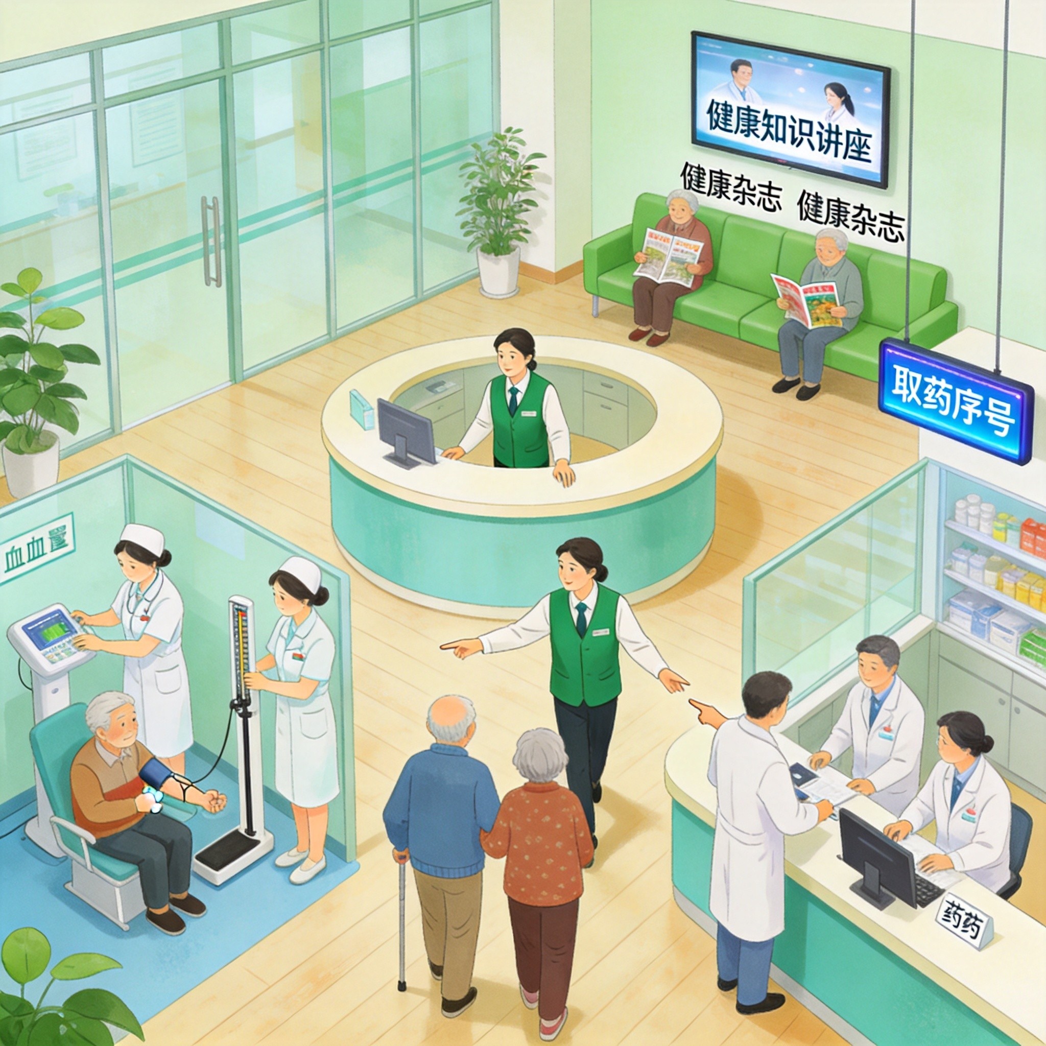 基层服务配图