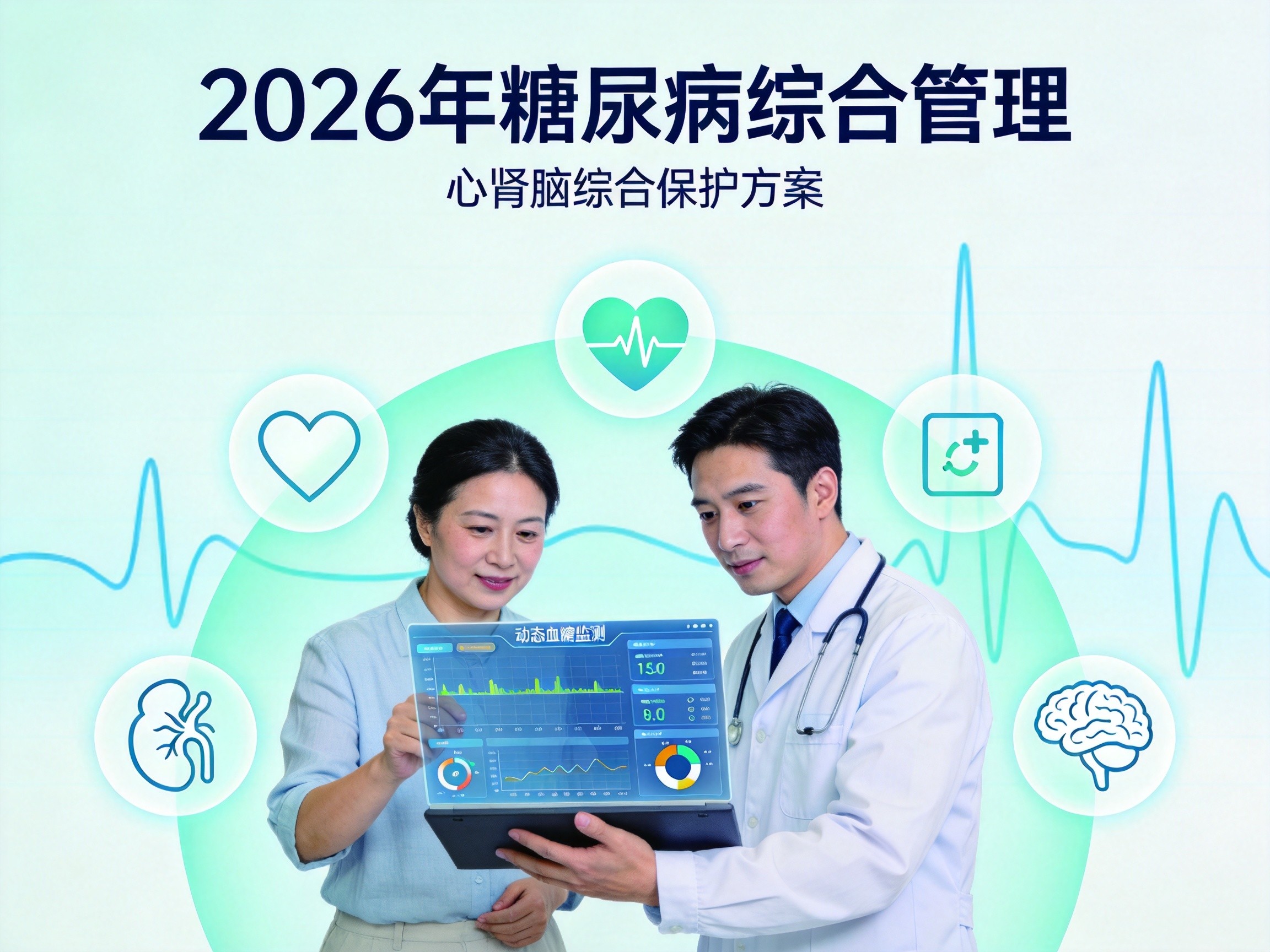 2026糖尿病管理指南大更新：不只要控糖，还要护心肾