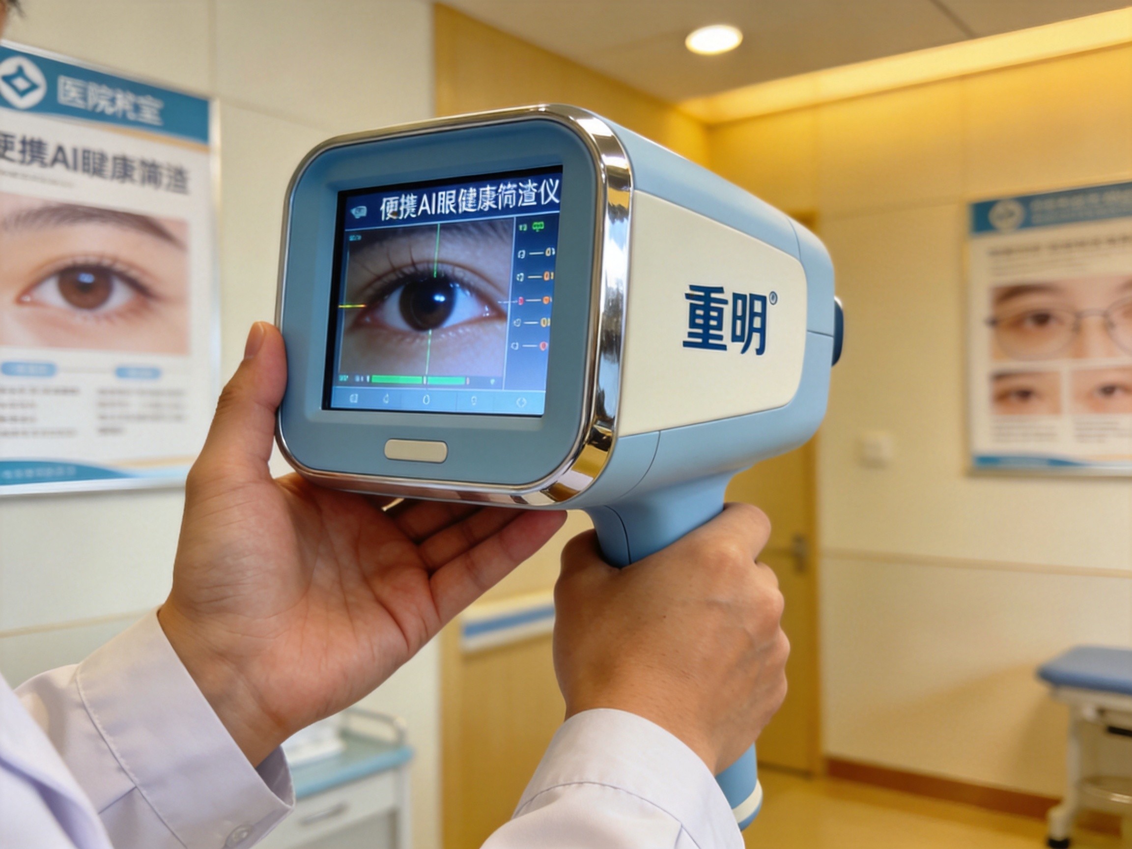 AI眼健康筛查设备"重明"