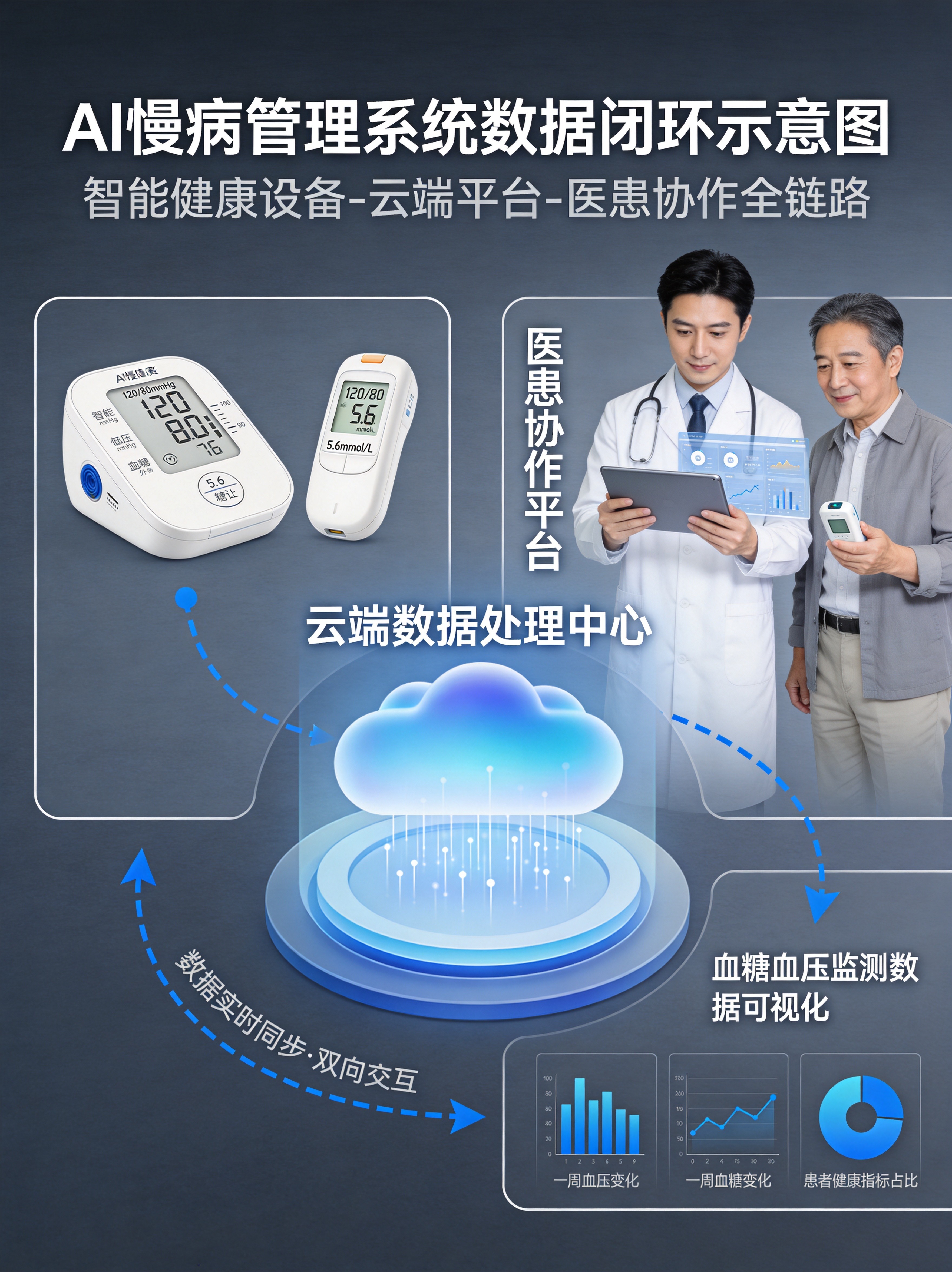 AI慢病管理系统数据闭环