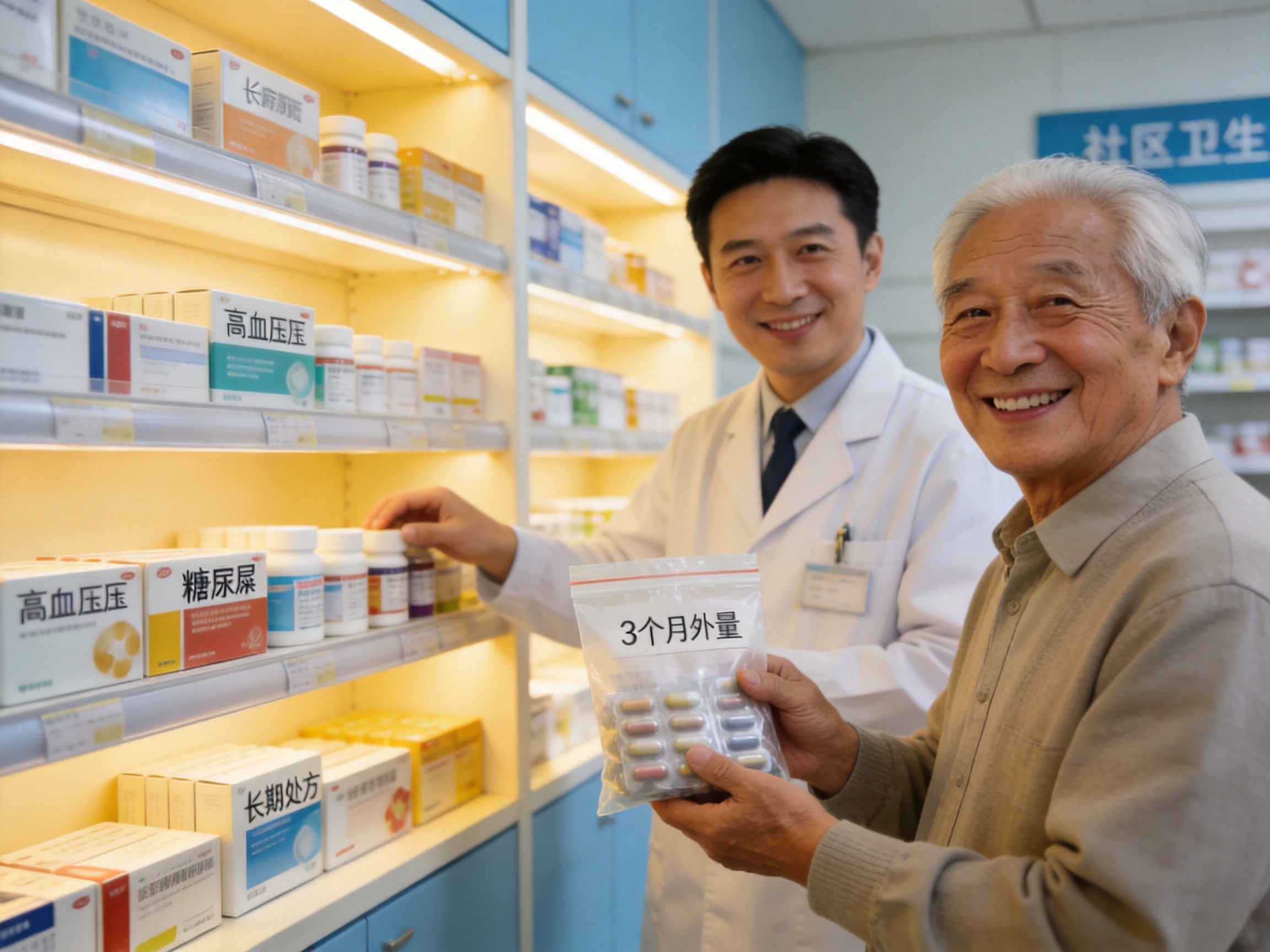 7月起慢病开药迎新规：一次可领3个月药量