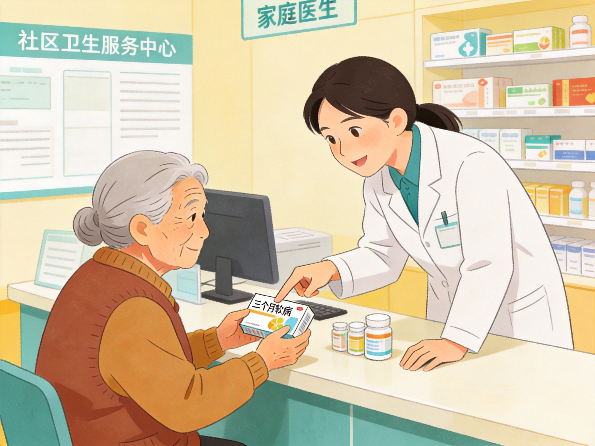 7月起慢病长处方全面放宽，一年省心8次