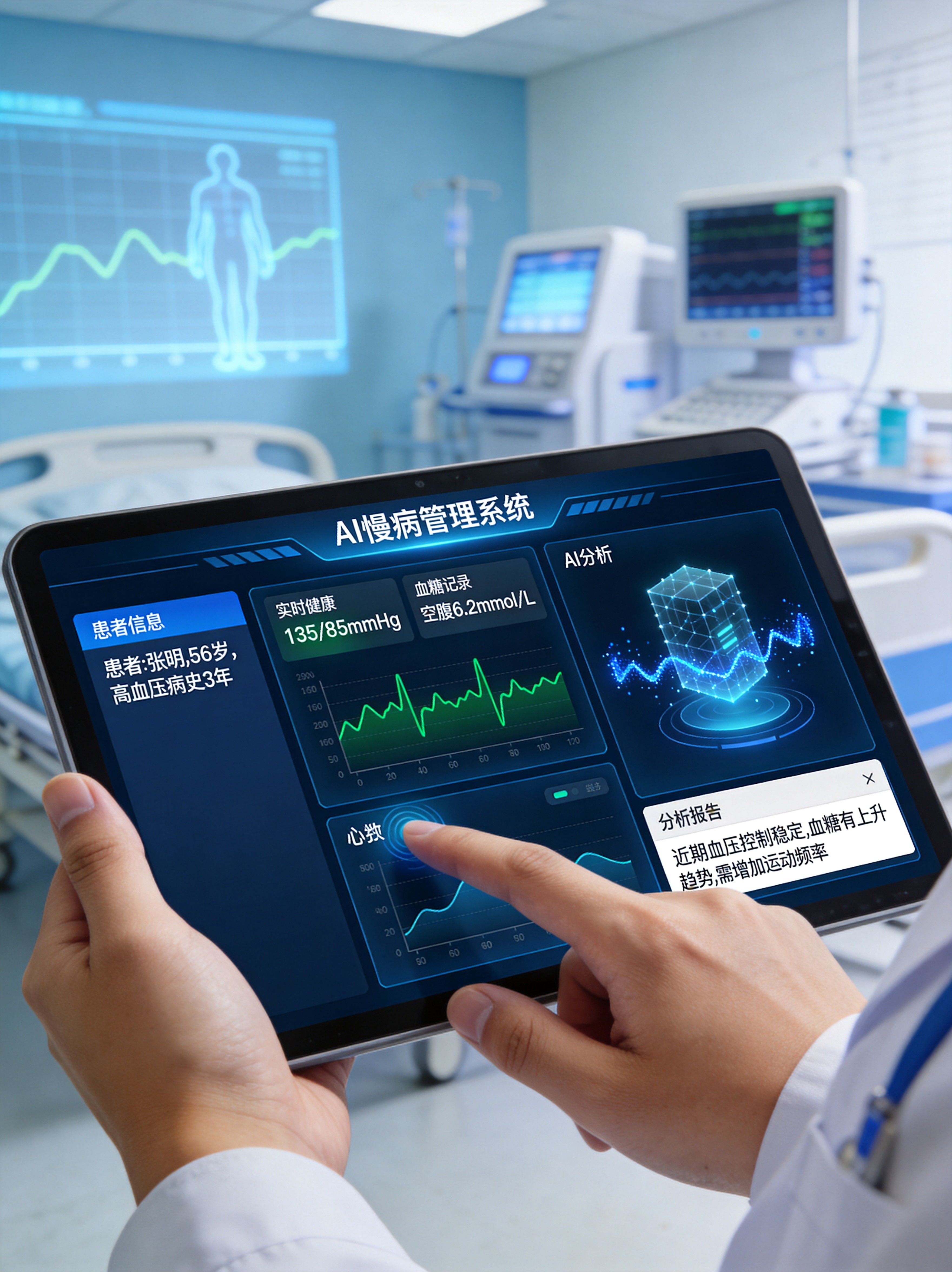 AI赋能慢病管理：打造全周期健康守护闭环