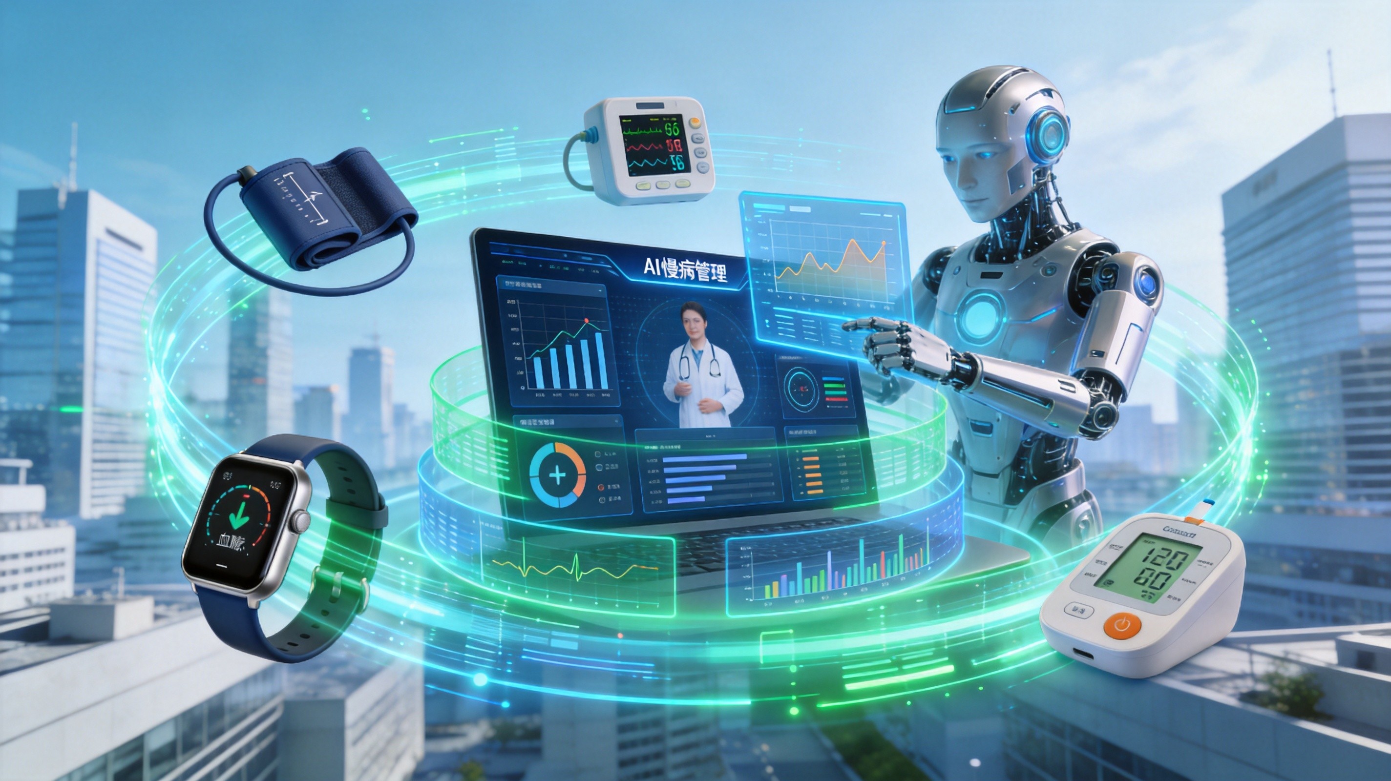 AI慢病管理平台2026实践：从工具辅助到数字员工