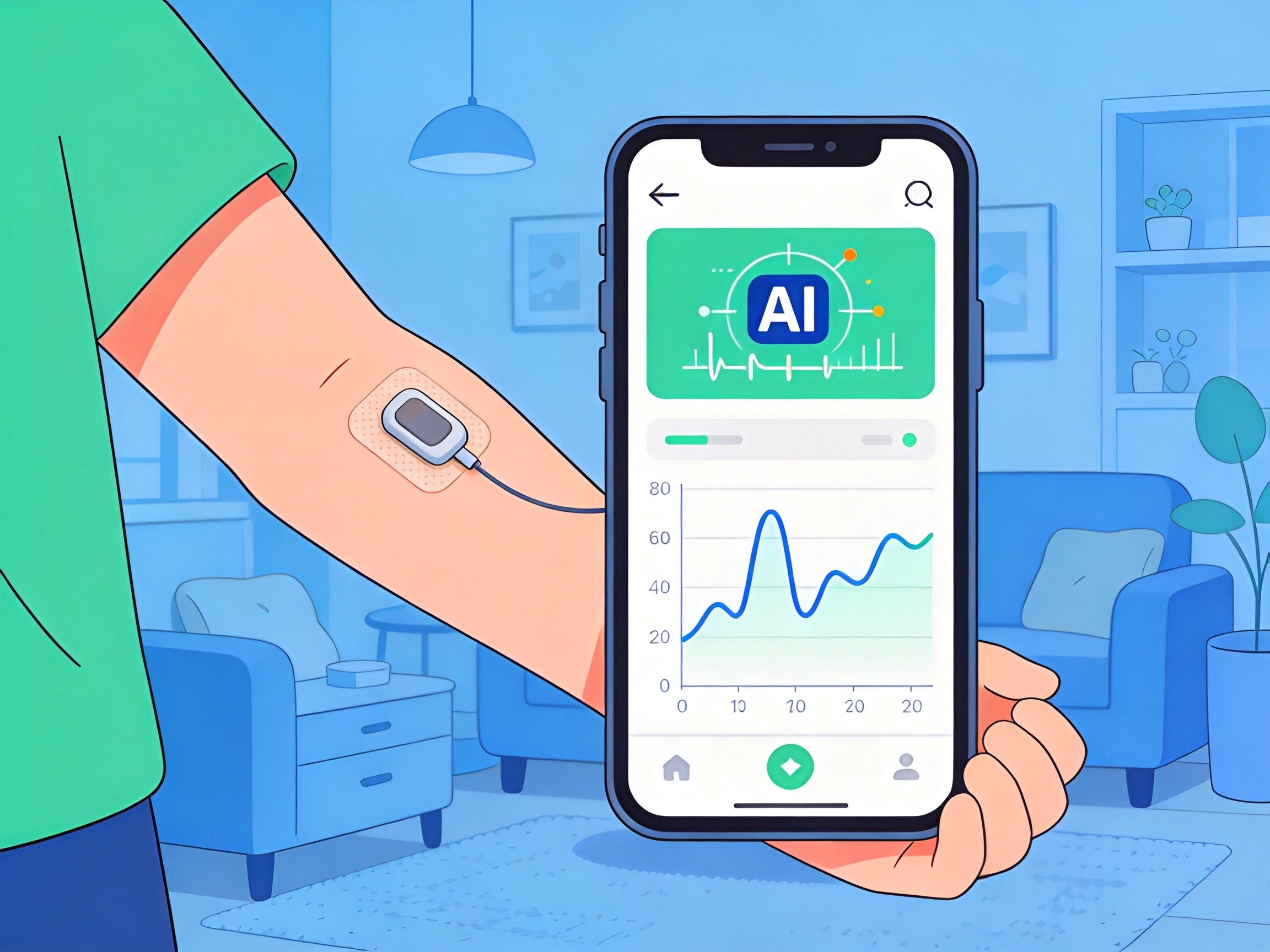 AI远程患者监测：慢病管理从被动记录走向智能预警