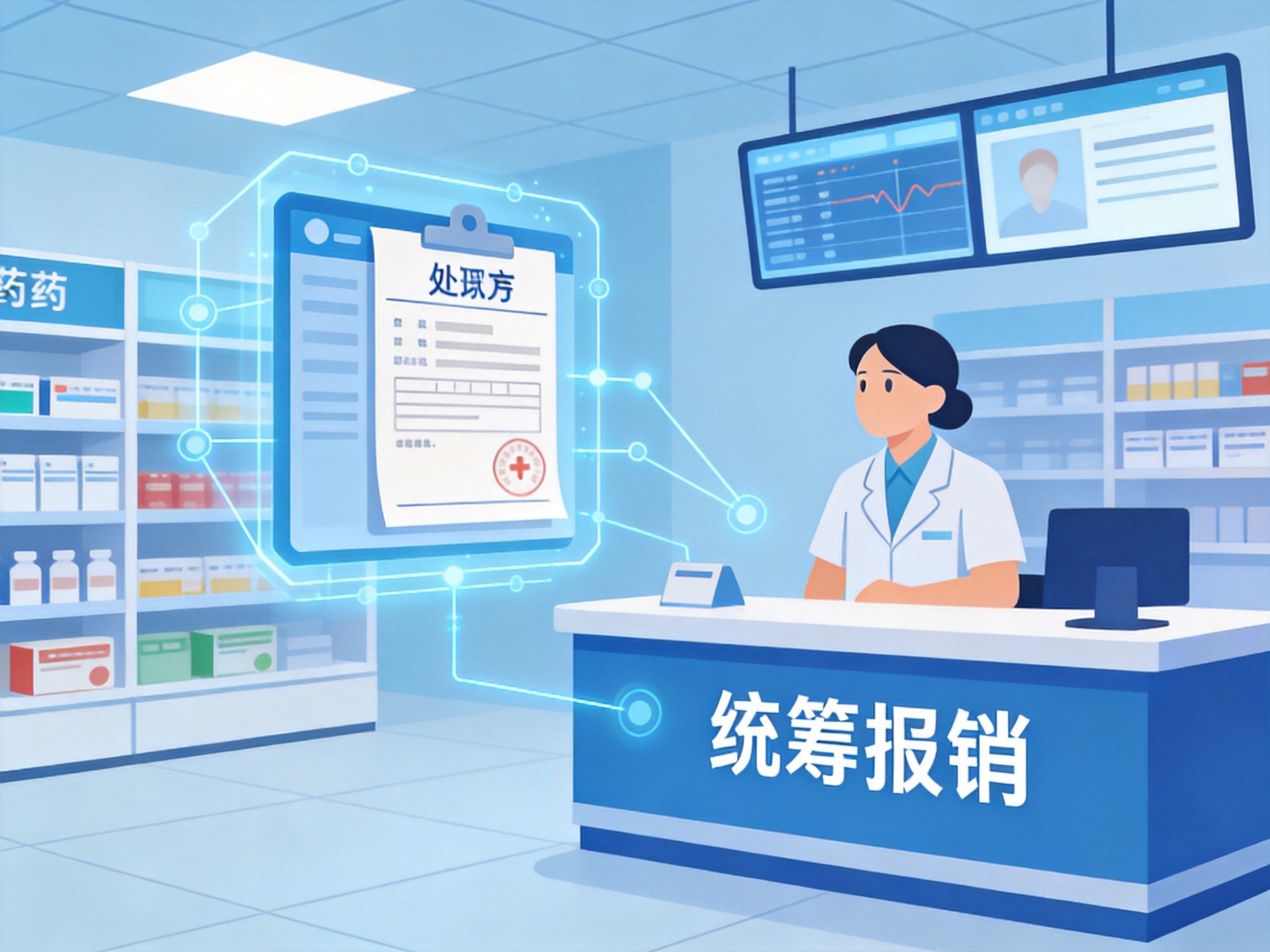 电子处方流转落地：慢病患者在家门口药店也能统筹报销了