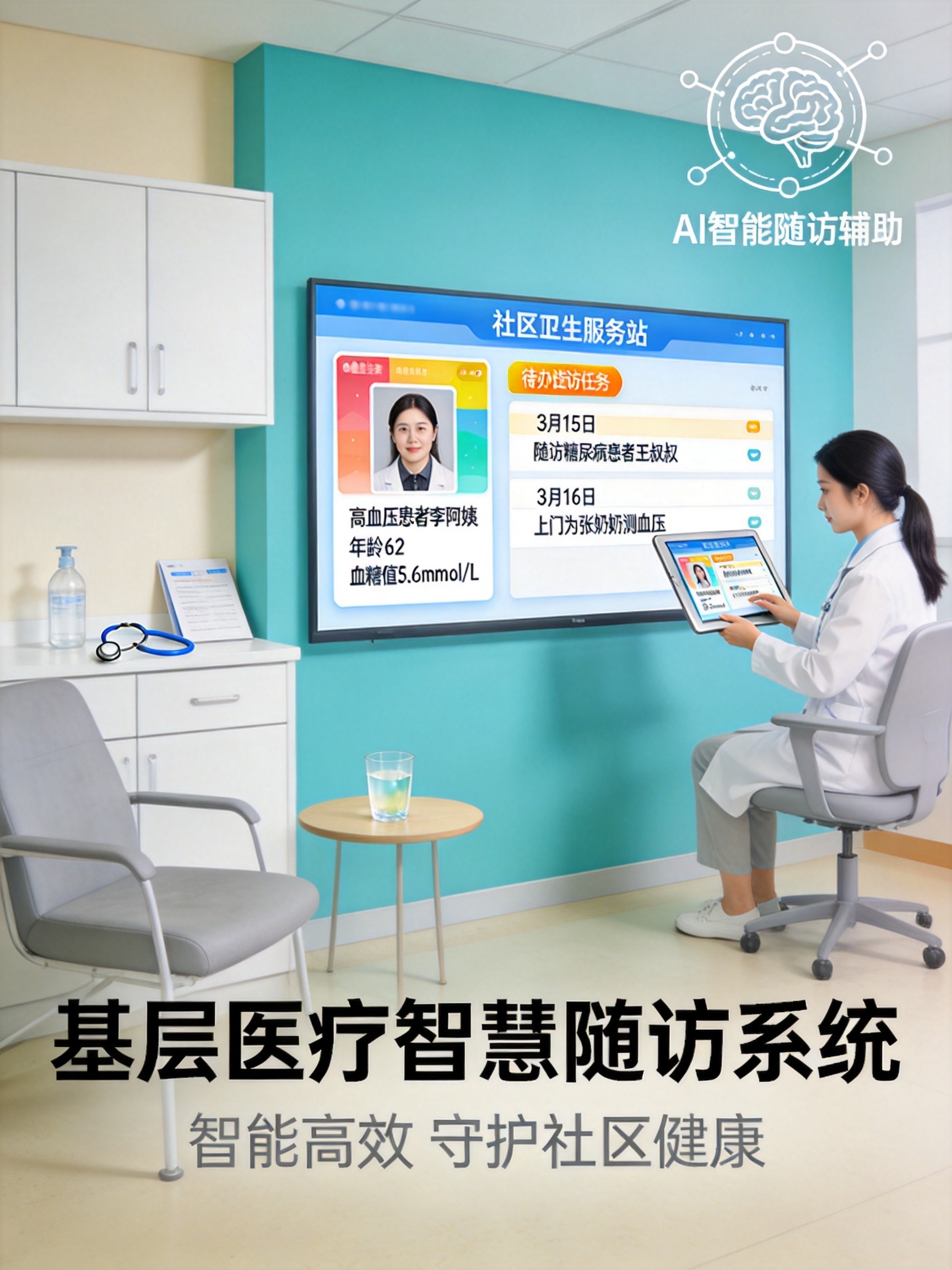 区域慢病管理中心落地，随访效率提升3倍